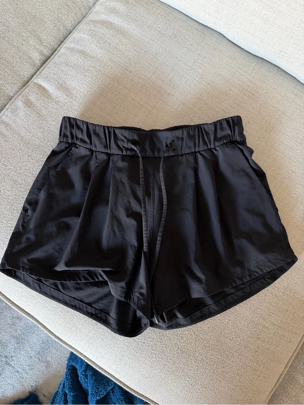 Lululemon Black Lightweight Run Shorts